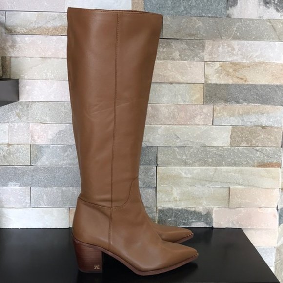 Sam Edelman Lindsey Pointed Toe Knee High Boot - Picture 3 of 12